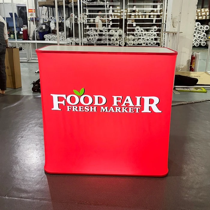 Bancone sollevabile rettangolare a LED