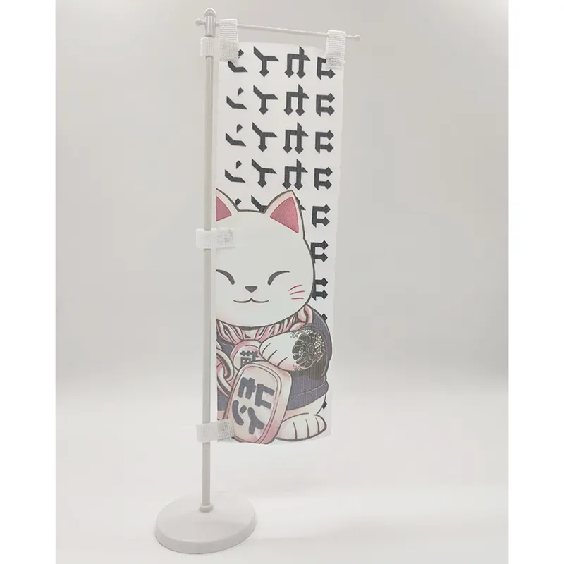 Bandiera da spiaggia rettangolare da tavolo